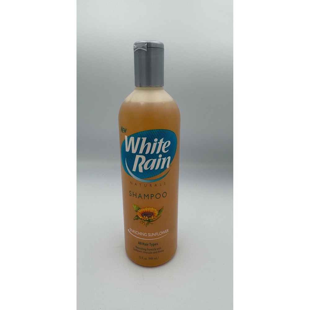 Vntg White Rain Naturals Shampoo Enriching Sunflower 15 oz NOS Discontinued